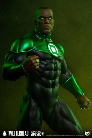 DC Comics Maquette 1/6 John Stewart Green Lantern 52 cm