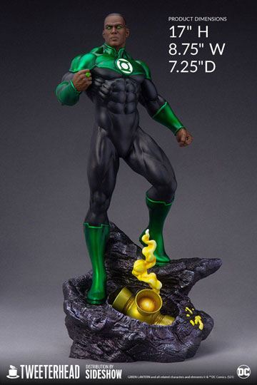 DC Comics Maquette 1/6 John Stewart Green Lantern 52 cm