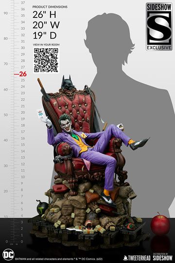 DC Comics Maquette 1/4 The Joker 66 cm