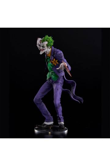 DC Comics Sofbinal Soft Vinyl Statue The Joker Laughing Purple Ver. 30 cm