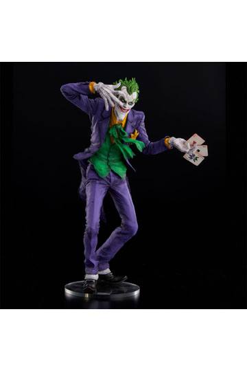 DC Comics Sofbinal Soft Vinyl Statue The Joker Laughing Purple Ver. 30 cm