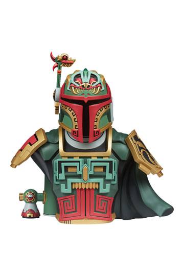 Star Wars Urban Aztec Vinyl Bust Boba Fett by Jesse Hernandez 20 cm