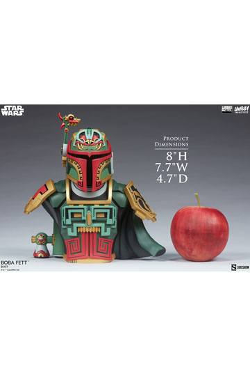 Star Wars Urban Aztec Vinyl Bust Boba Fett by Jesse Hernandez 20 cm