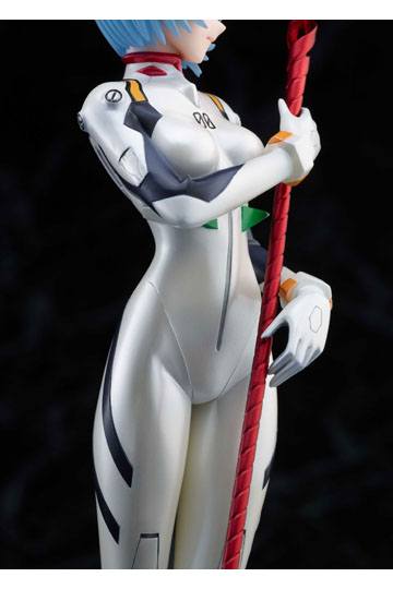 Evangelion DreamTech PVC Statue 1/7 Rei Ayanami Plugsuit Style Pearl Color Edition DT-182 35 cm