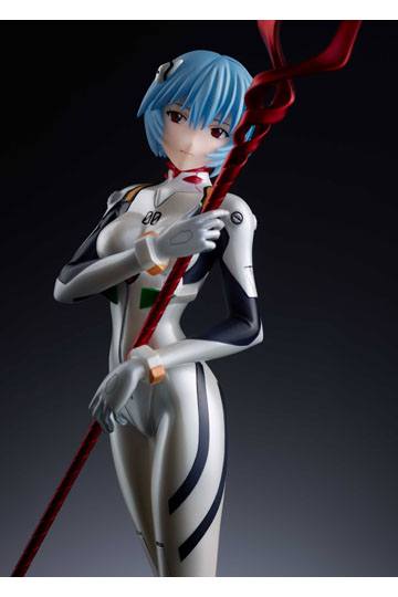 Evangelion DreamTech PVC Statue 1/7 Rei Ayanami Plugsuit Style Pearl Color Edition DT-182 35 cm