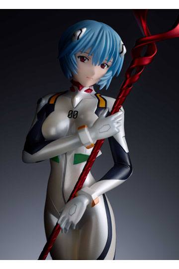 Evangelion DreamTech PVC Statue 1/7 Rei Ayanami Plugsuit Style Pearl Color Edition DT-182 35 cm