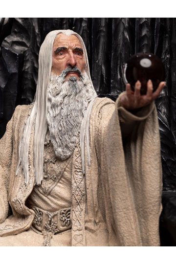 The Lord of the Rings Statue 1/6 Saruman the White on Throne 110 cm