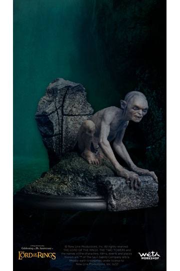 Lord of the Rings Mini Statue Gollum, Guide to Mordor 11 cm