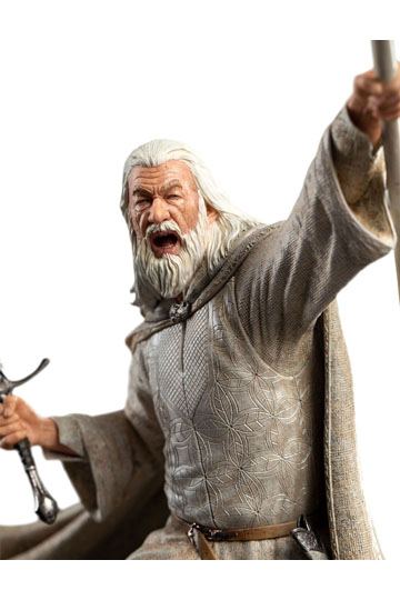 The Lord of the Rings Figures of Fandom PVC Statue Gandalf the White 23 cm