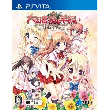 Daitoshokan no Hitsujikai: Library Party Playstation Vita