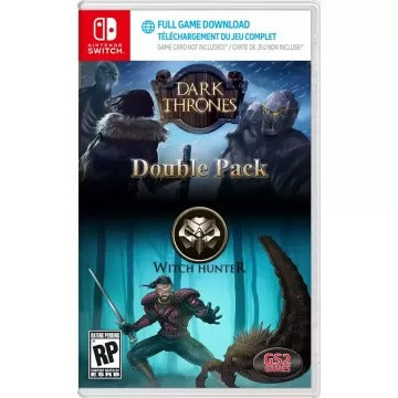 Dark Thrones / Witch Hunter Double Pack (Code in a box) Nintendo Switch