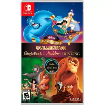 Disney Classic Games Collection: Aladdin, The Lion King, and The Jungle Book Nintendo Switch