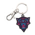 Black Panther Purple Logo Keychain