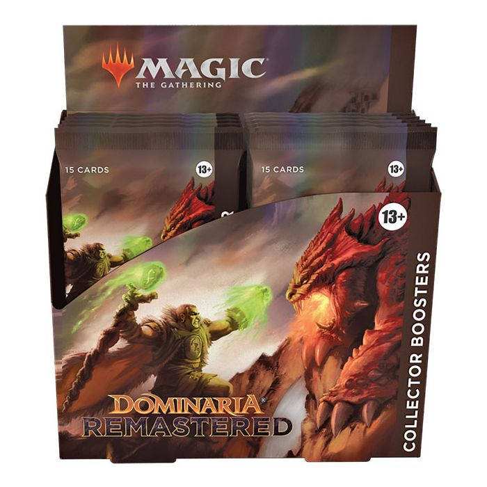 Magic The Gathering Dominaria Remastered Collector Booster Box