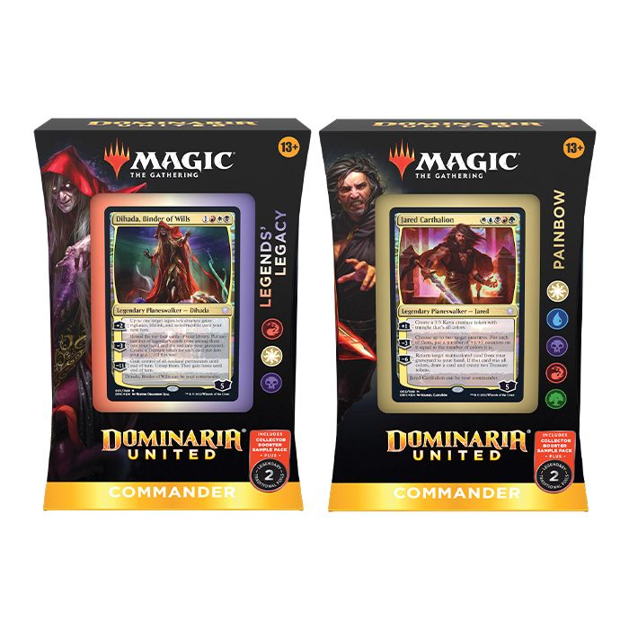 Magic The Gathering Dominaria United Commander Deck Pair Bundle
