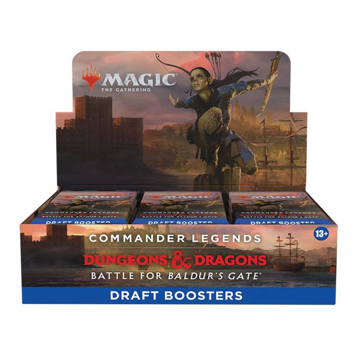 Magic The Gathering Commander Legends Battle For Baldur's Gate Draft Booster Box