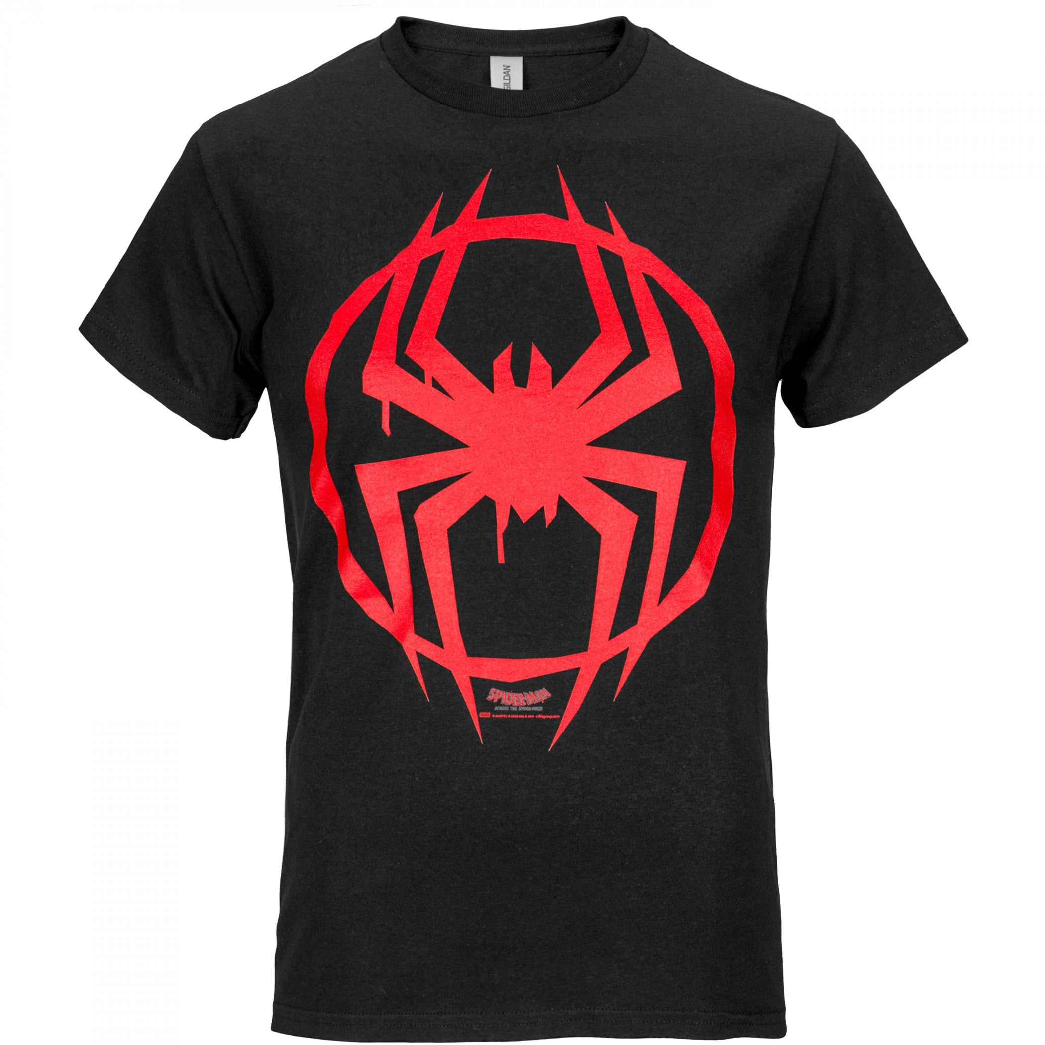 Miles Morales Paint Drip Logo T-Shirt