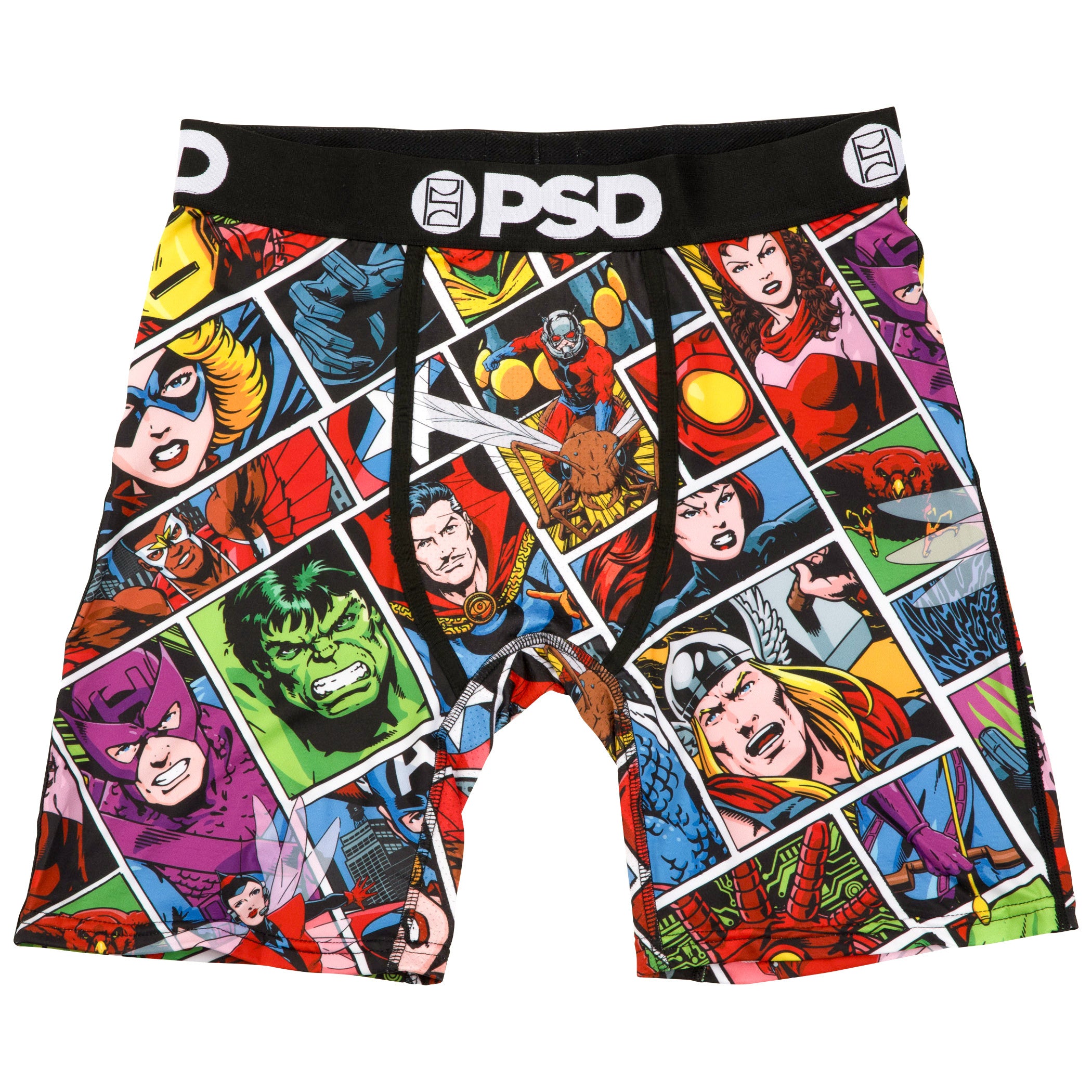 Avengers Heroes Panels PSD Boxer Briefs