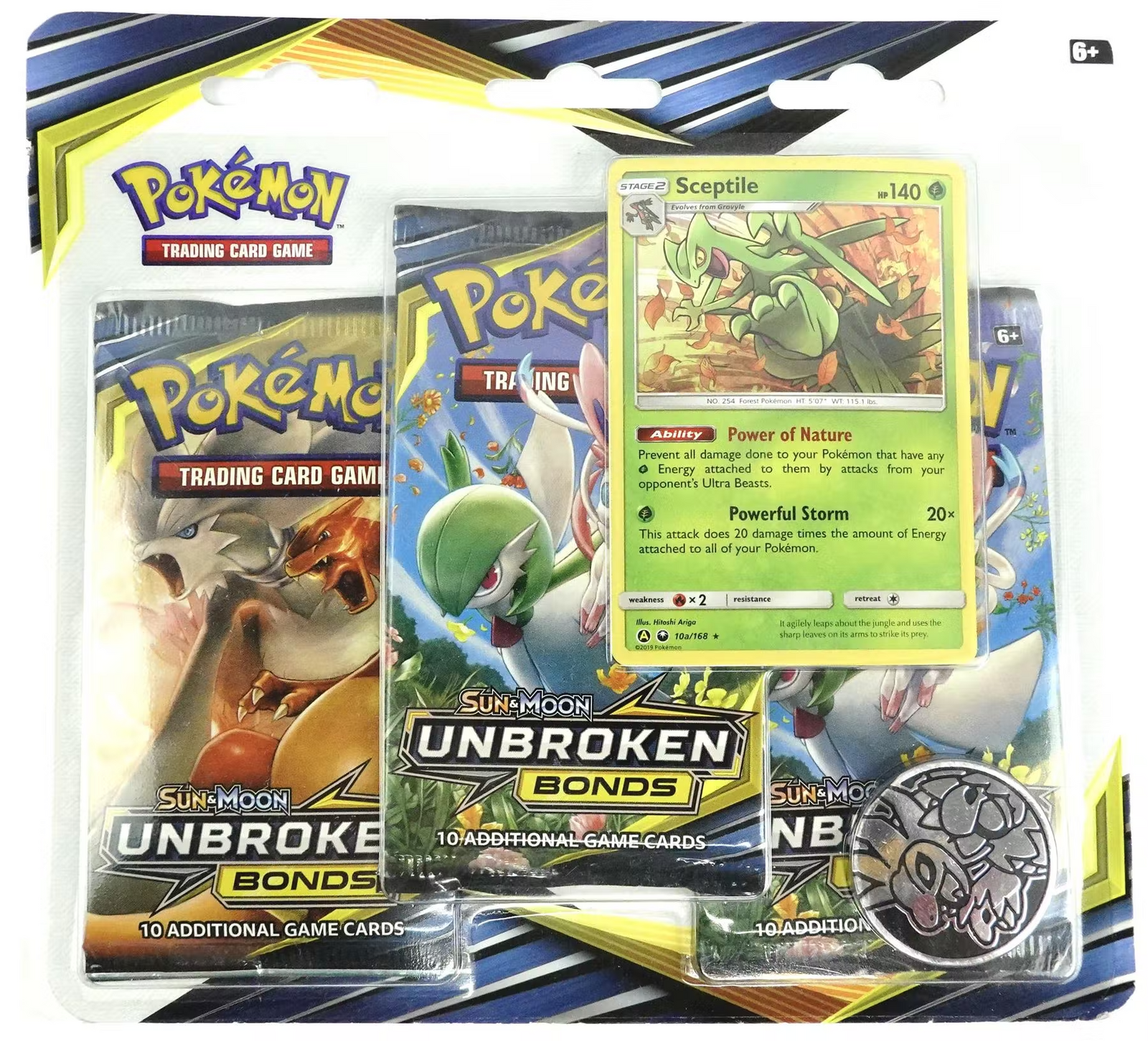 Pokemon Sun & Moon Unbroken Bonds 3 Booster Pack Blister