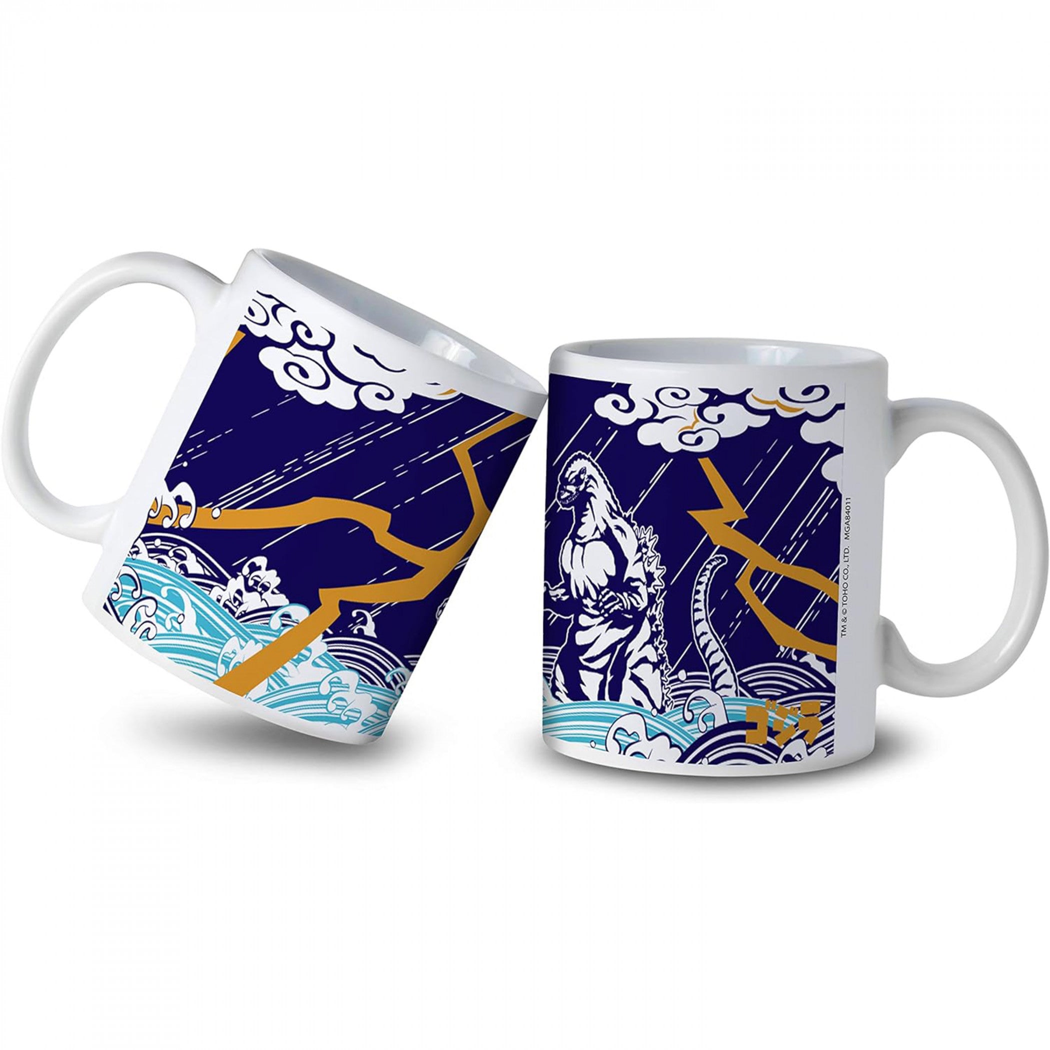 Godzilla Ocean Lightning 11 oz. Ceramic Mug