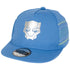 Black Panther Silver Mask Logo Snapback Flat Bill Hat