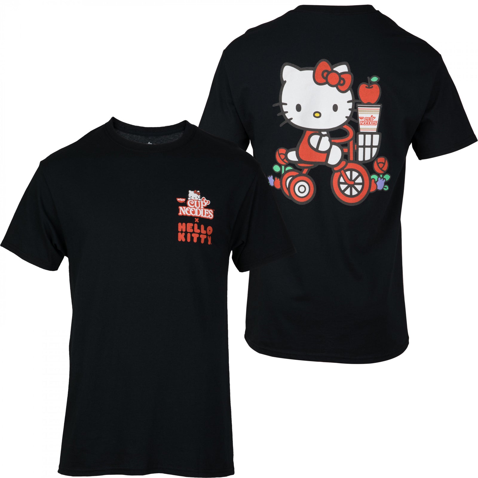 Hello Kitty Sanrio x Nissin Front and Back T-Shirt