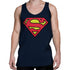 Superman Symbol Navy Blue Men's Tank Top