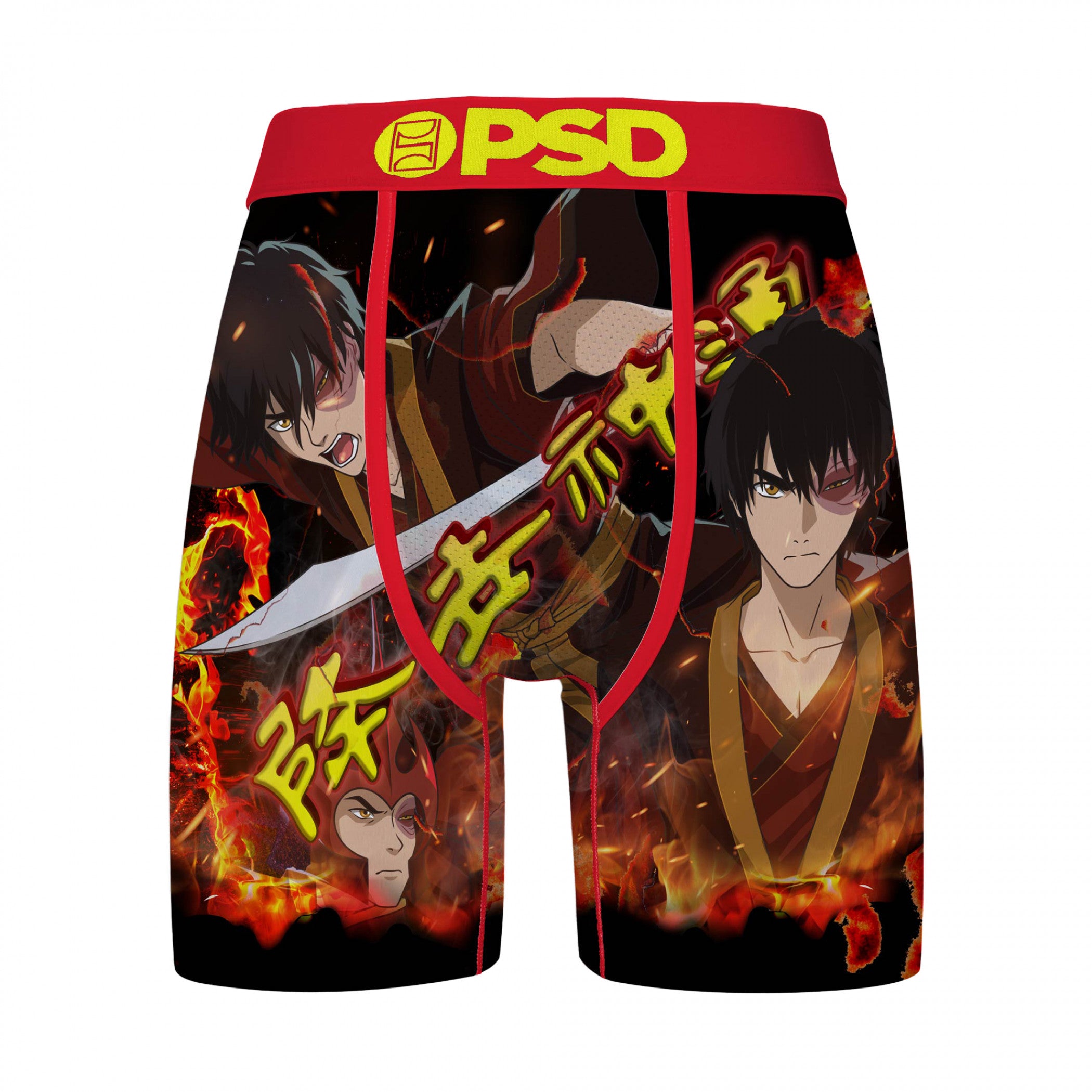 Avatar: The Last Airbender Zuko in Flames PSD Boxer Briefs