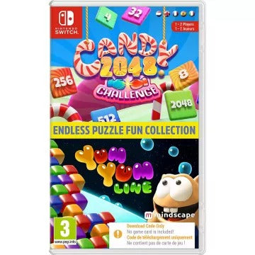 Endless Puzzle Fun Collection (Code in a box) Nintendo Switch