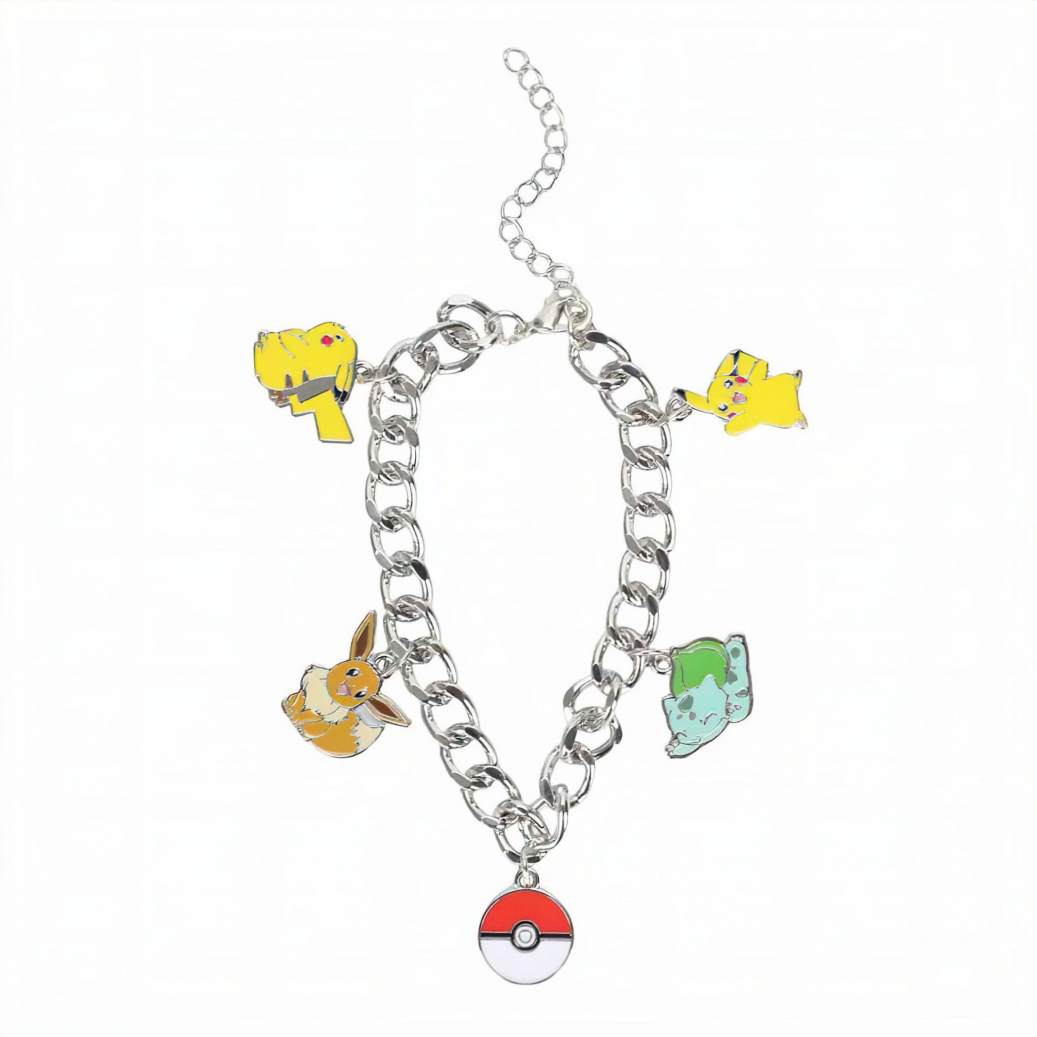 Pokemon Starters Multi-Charm Bracelet