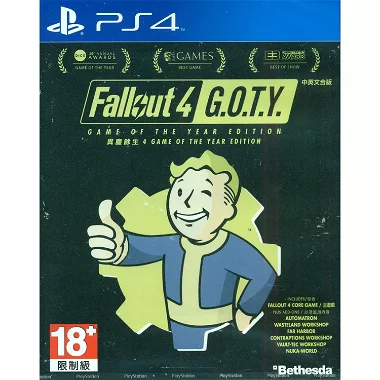 Fallout 4 [Game of the Year Edition] (English & Chinese Subs) PlayStation 4