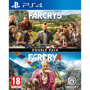 Far Cry 4 + Far Cry 5 Double Pack PlayStation 4