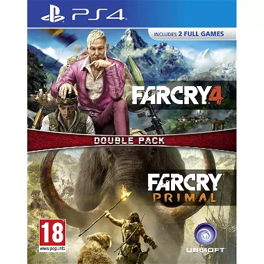 Far Cry 4 / Far Cry Primal Double Pack PlayStation 4