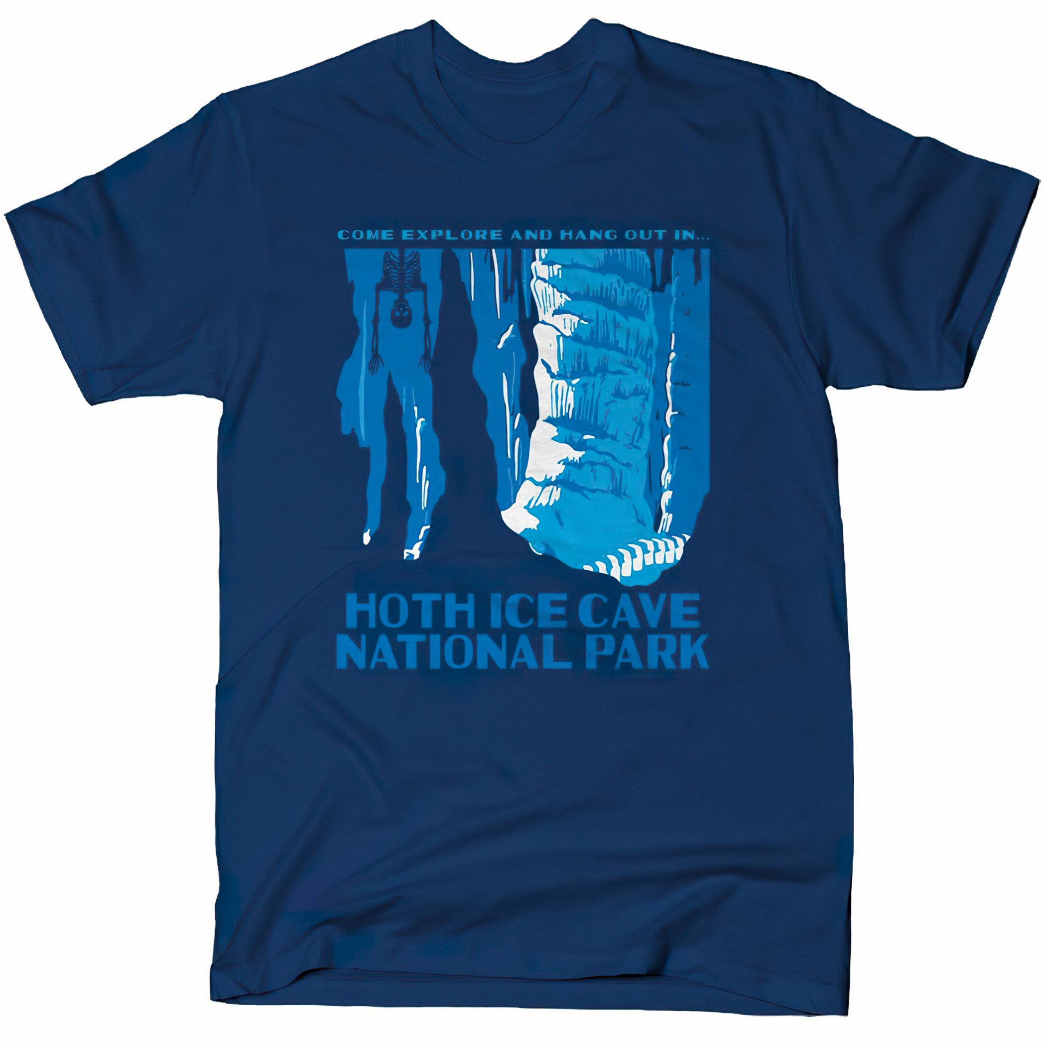 Star Wars Hoth Ice Cave National Park T-Shirt