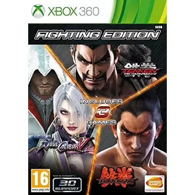 Fighting Edition: Tekken 6 / Tekken Tag Tournament 2 / SoulCalibur V XBOX 360