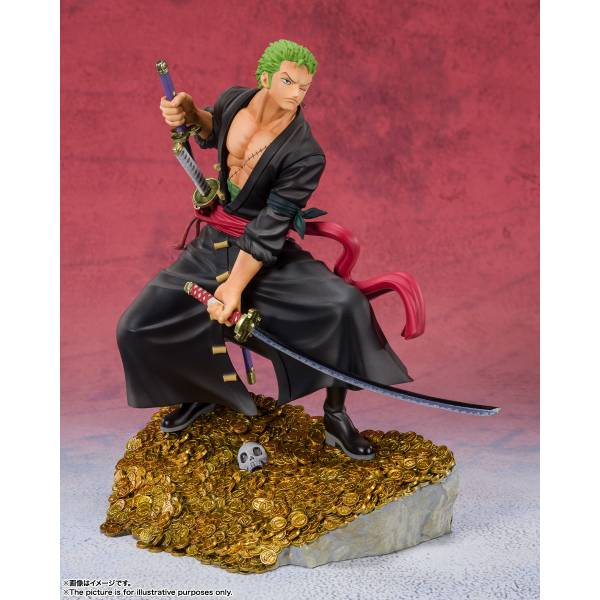 FIGUARTS ZERO ONE PIECE RORONOA ZORO 100TH ANNIVERSARY OF WT100 EDITION