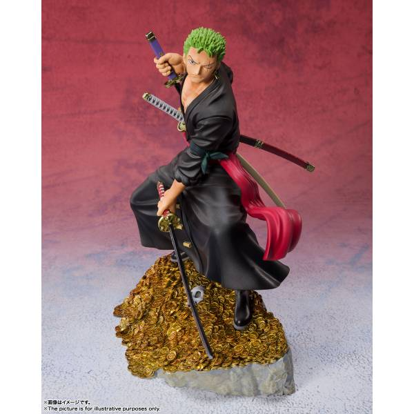 FIGUARTS ZERO ONE PIECE RORONOA ZORO 100TH ANNIVERSARY OF WT100 EDITION