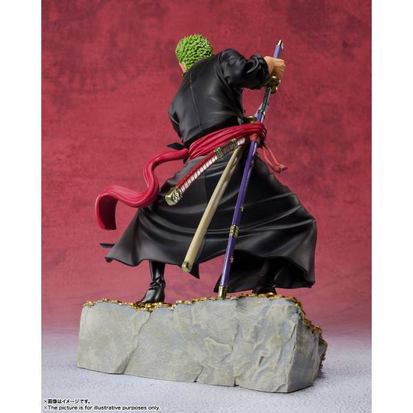 FIGUARTS ZERO ONE PIECE RORONOA ZORO 100TH ANNIVERSARY OF WT100 EDITION
