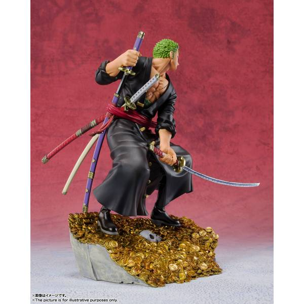FIGUARTS ZERO ONE PIECE RORONOA ZORO 100TH ANNIVERSARY OF WT100 EDITION