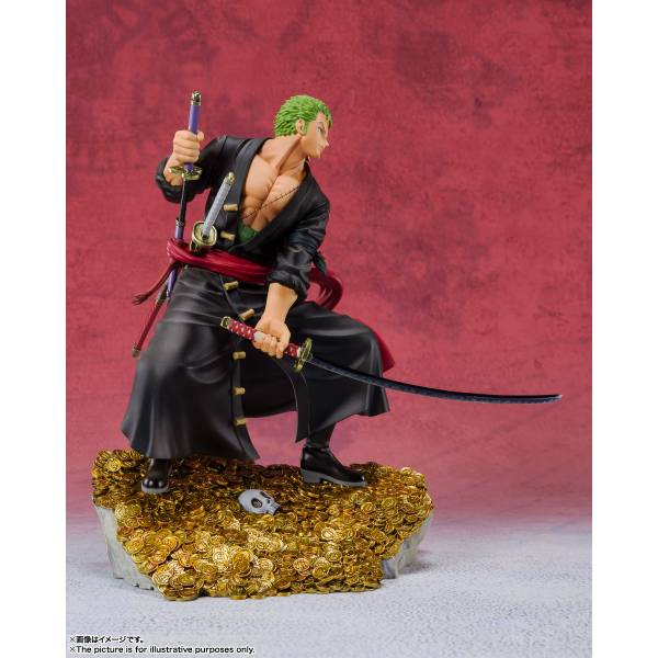 FIGUARTS ZERO ONE PIECE RORONOA ZORO 100TH ANNIVERSARY OF WT100 EDITION