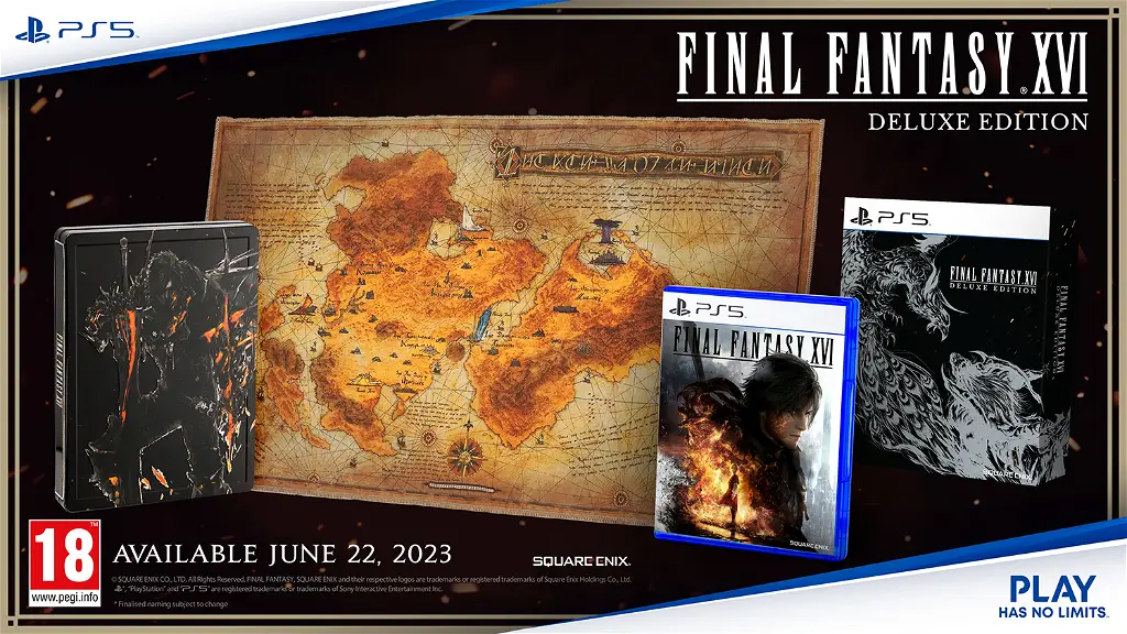 Final Fantasy XVI [Deluxe Edition] PLAYSTATION 5