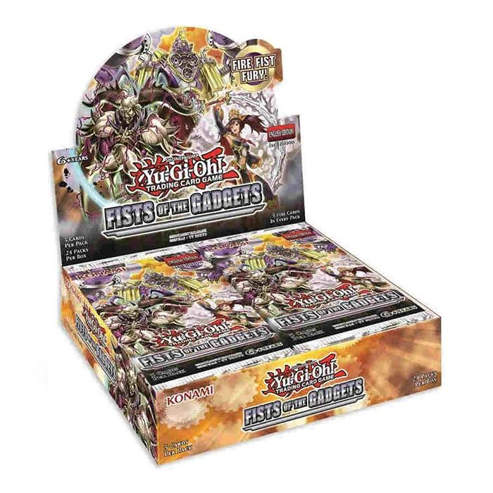 Yu-Gi-Oh! Fists Of The Gadgets Booster Box 24 Packs