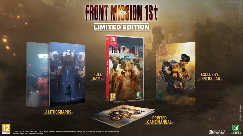 FRONT MISSION 1st: Remake [Limited Edition] NINTENDO SWITCH