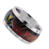 Wolverine Red and Black Logo Ring