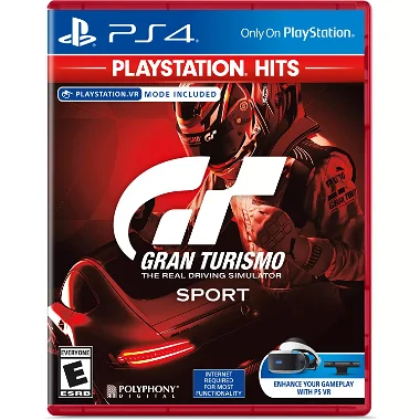 Gran Turismo Sport (PlayStation Hits) (French Cover) PlayStation 4
