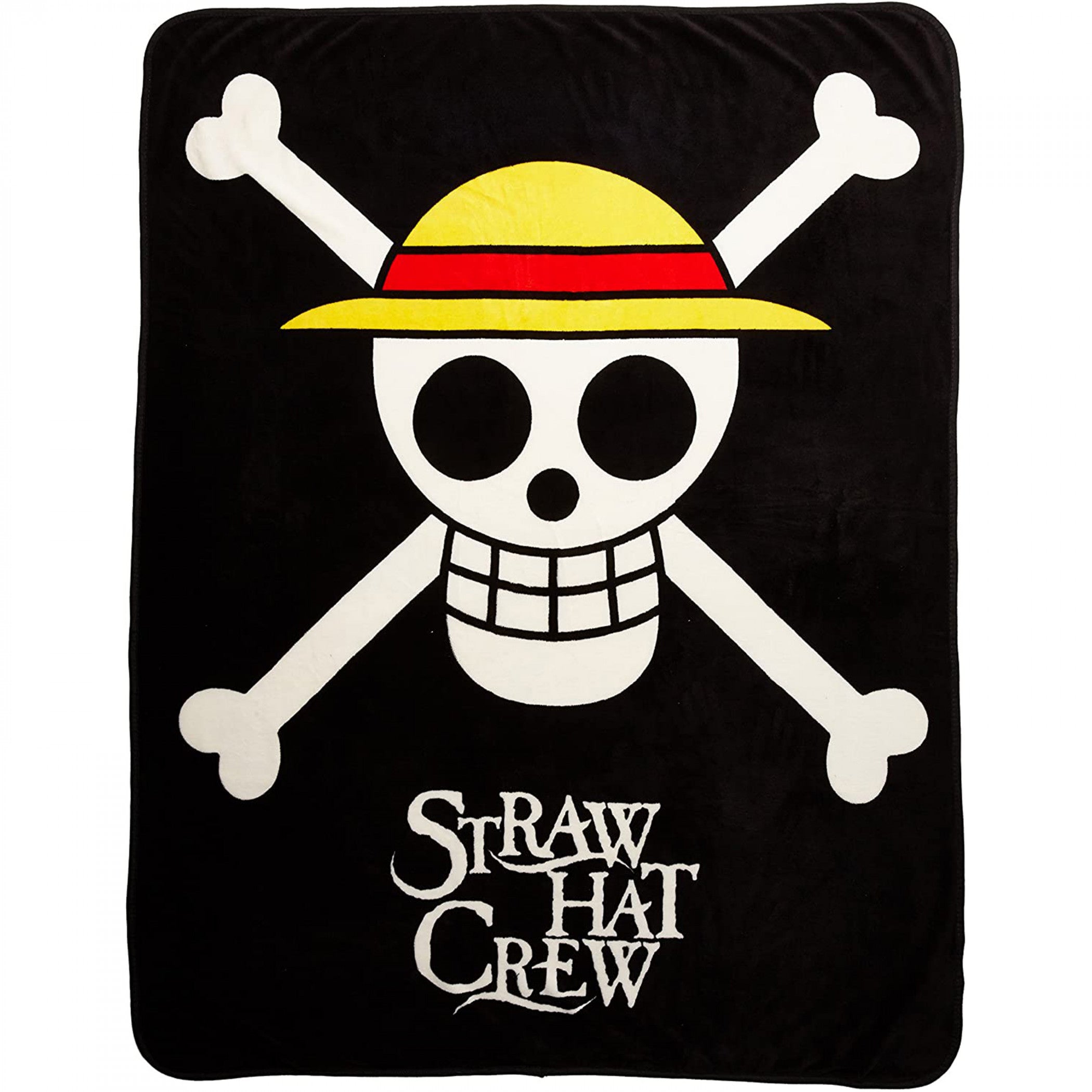 One Piece Straw Hat Crew Throw Blanket