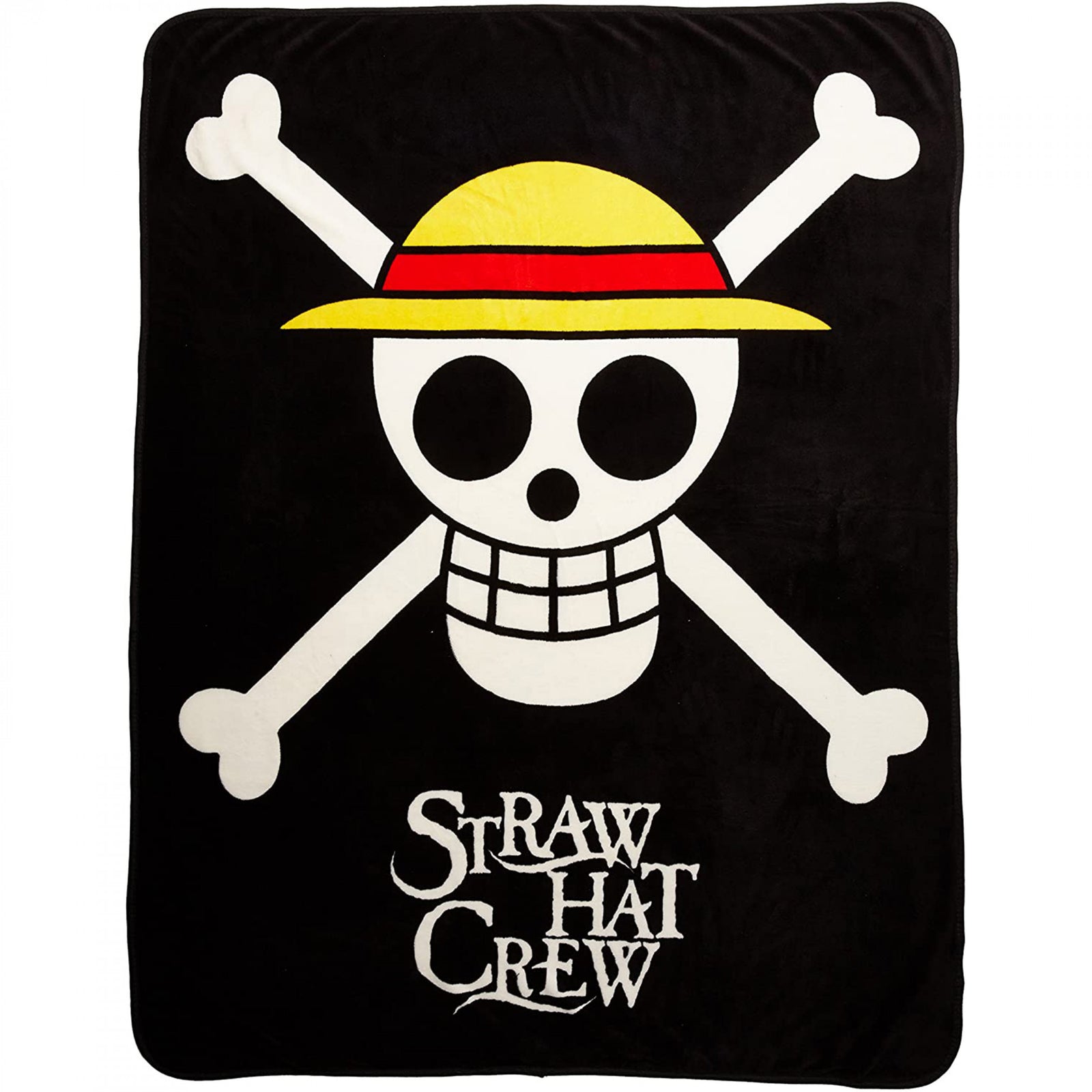 One Piece Straw Hat Crew Throw Blanket
