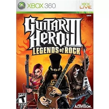 Guitar Hero III: Legends of Rock Xbox 360