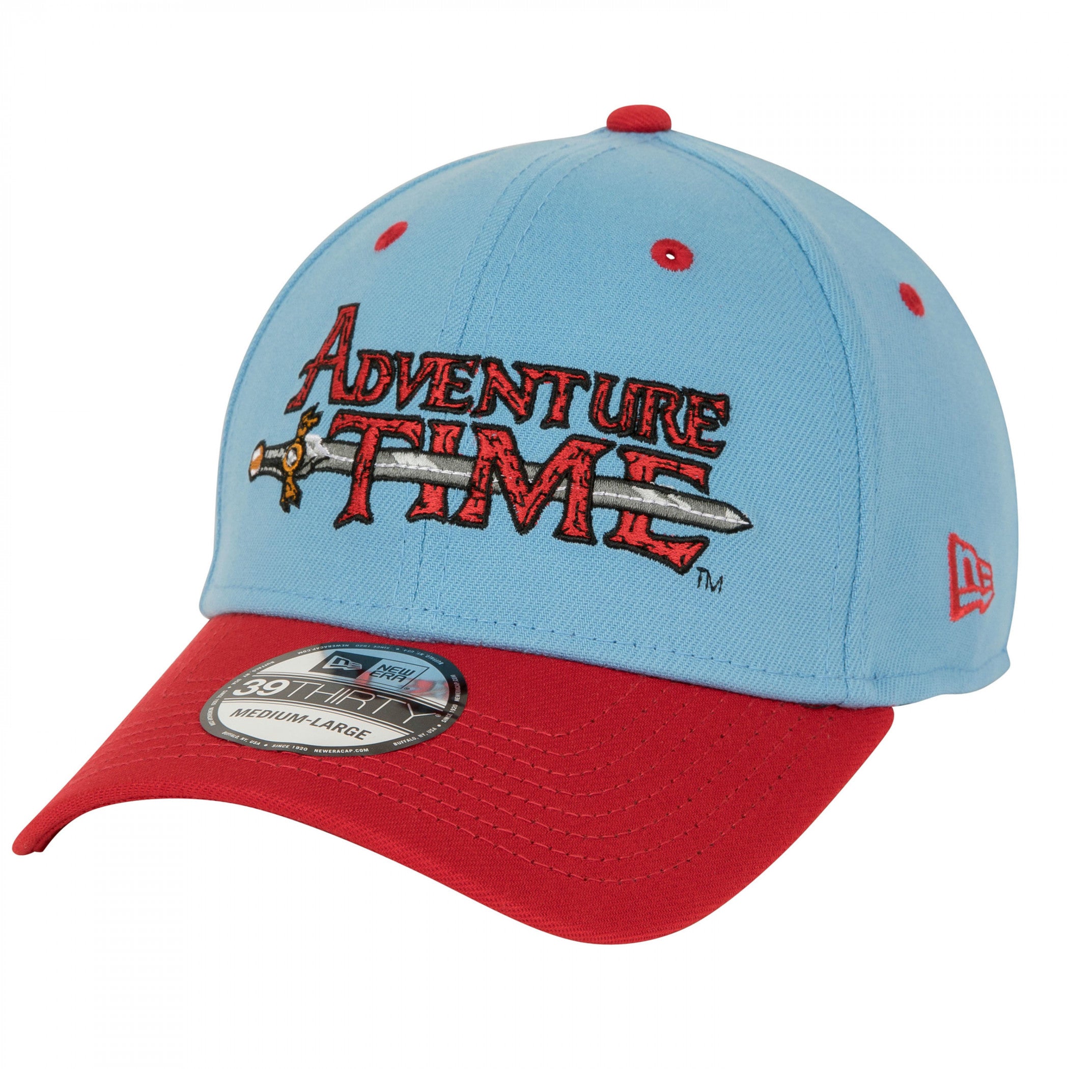 Adventure Time Logo New Era 39Thirty Fitted Hat