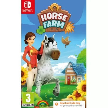 Horse Farm (Code in a box) Nintendo Switch